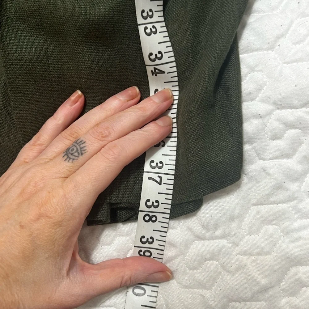 Alphorn Maxi Skirt Handmade Bead
Vintage Green Pleated Pockets elastic
Waist - Picture 14 of 15